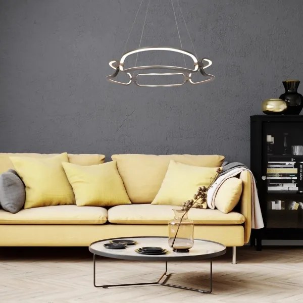 Rabalux 72010 - LED Luster na lanku FRINGILLA LED/67W/230V 4000K