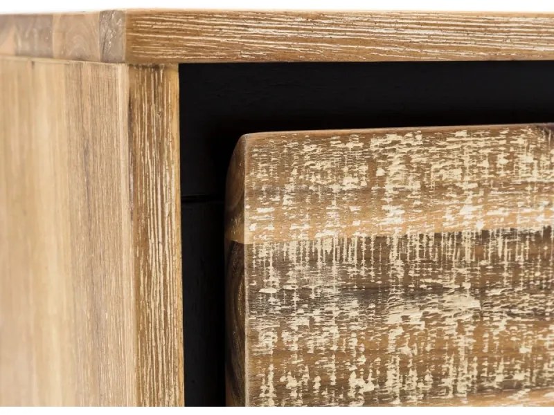 furniture-nabytek.cz - Masívna skrinka pod drez Jolo z akácie, lakovaná, hnedá