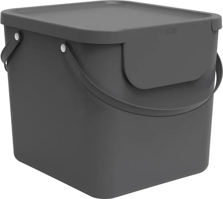 Kôš na triedený odpad ALBULA šedý 40 l