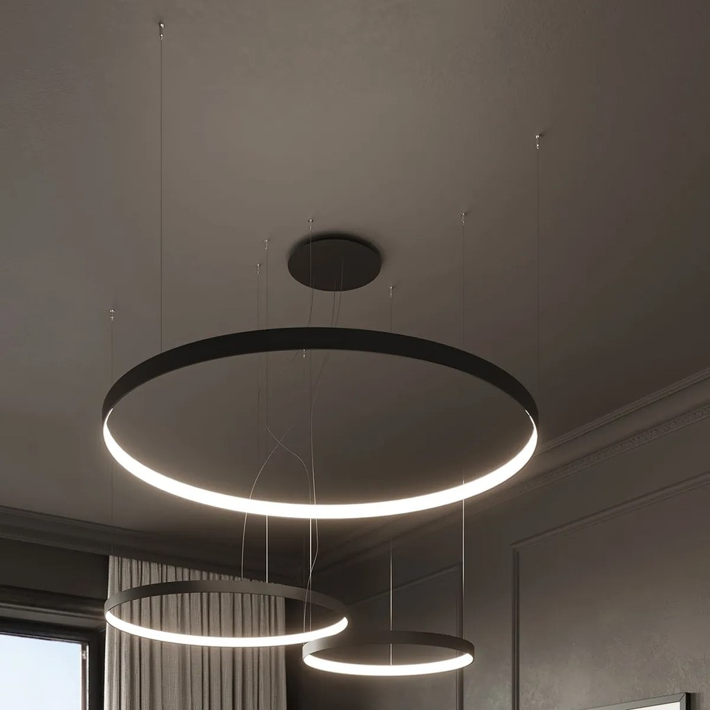 Závesné LED svietidlo Rio 78, 1x LED 50w, 3000k, b