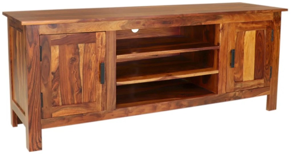 furniture-nabytek.cz - Masiv tv stolek z dřeva palisandr 150x60x45