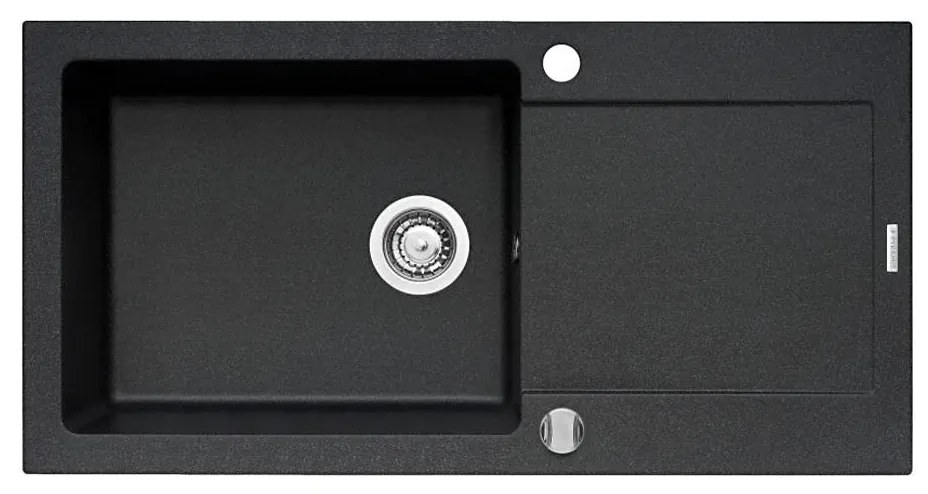Pyramis 70089601 - Kuchynský drez MIDO 100x50 cm granit/čierny