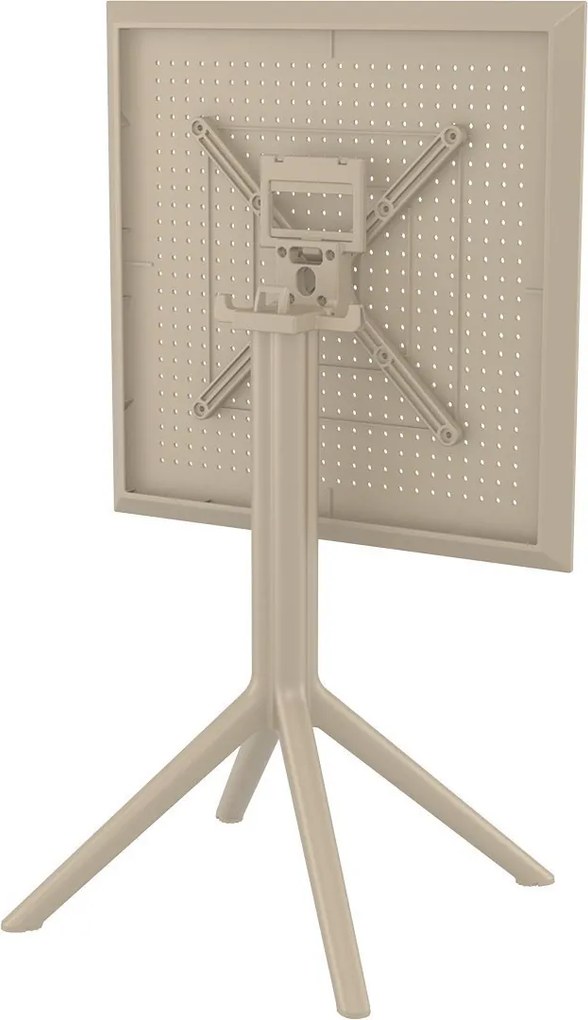 SKY FOLDING 60 sklopný záhradný stôl taupe