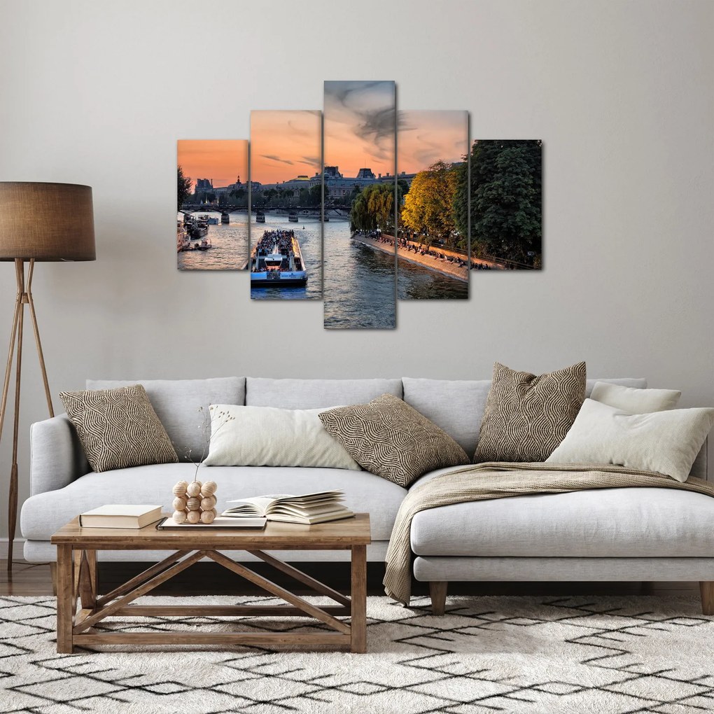 Obraz - loď na vyhliadkovej plavbe (150x105 cm)