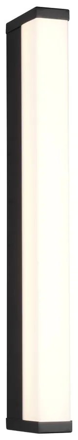 Matne čierne LED nástenné svietidlo (dĺžka 42 cm) Fabio - Trio