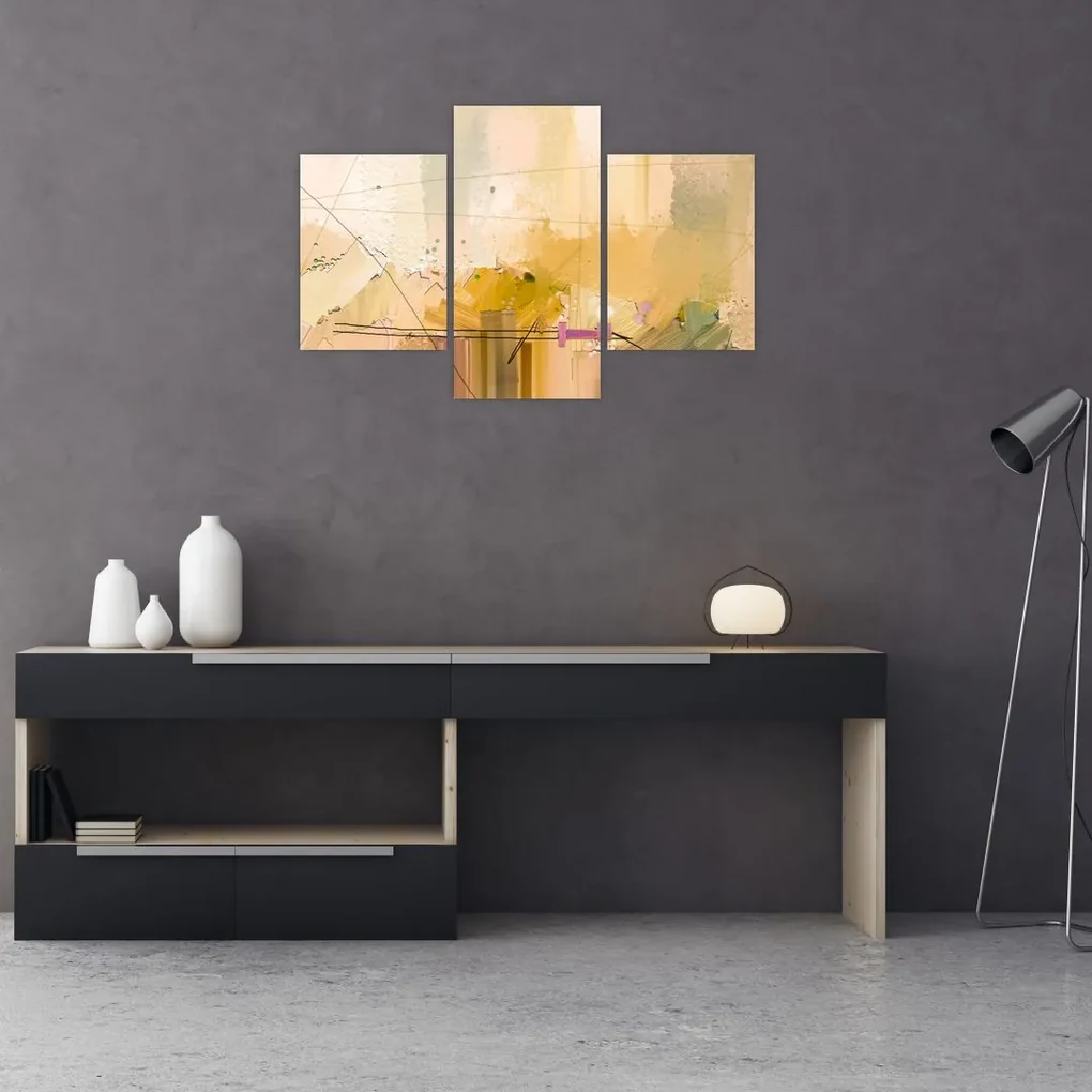 Obraz - Abstrakcia, olejomaľba (90x60 cm)