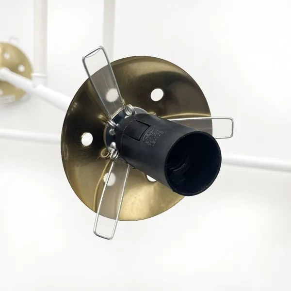 Brilagi - Prisadený luster MALIVA 4xE14/15W/230V zlatá/biela