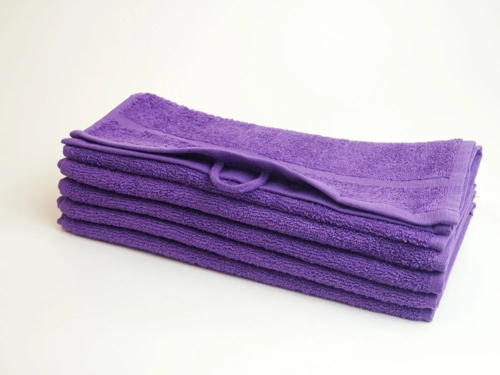 Profod Malý uterák Economy 30x50 - Purpurová | 30 x 50 cm