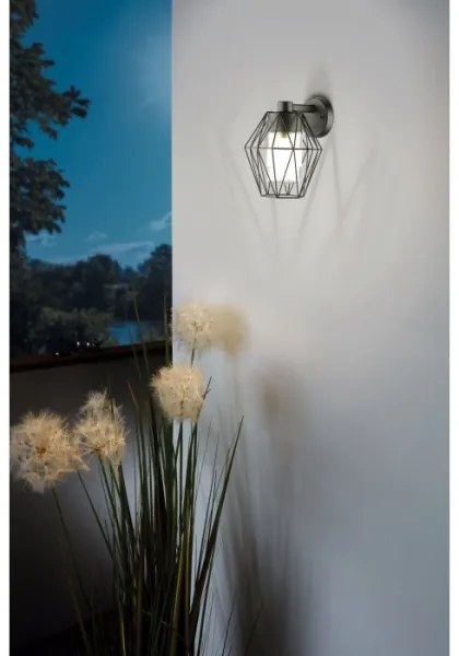 Eglo 97226 - Vonkajšie nástenné svietidlo CANOVE 1xE27/60W/230V