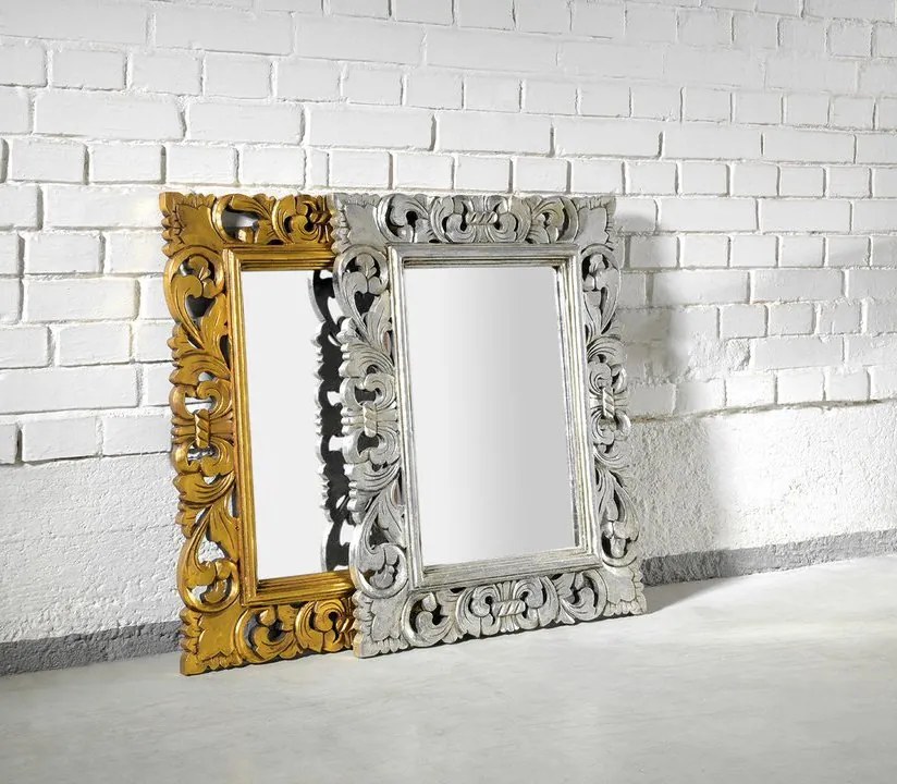 Sapho Sapho, SCULE zrkadlo v ráme, 70x100cm, čierna, IN167