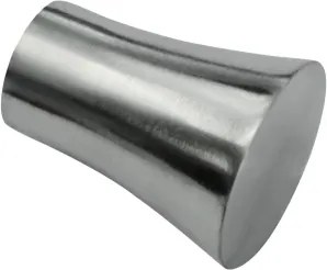 Koncovka na garnižu kov-lesk, zrezaný kužeľ, priemer 1,9 cm (set 2 ks)%