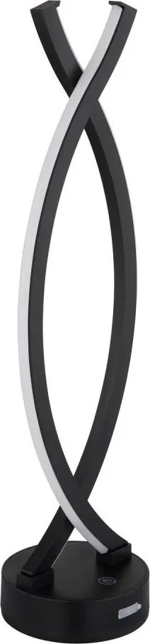 Globo 58457S - LED stmievateľná dotyková stolná lampa HELA LED/1W/3,7V čierna