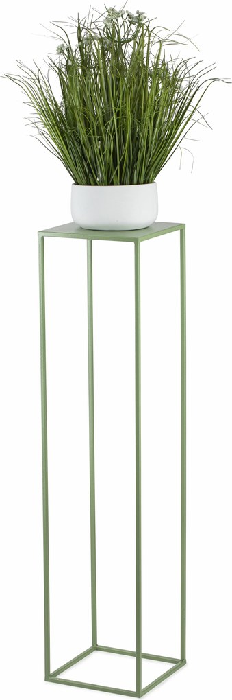 STOJAN NA KVETINÁČ SIMPLE 100X24X24 CM ZELENÁ