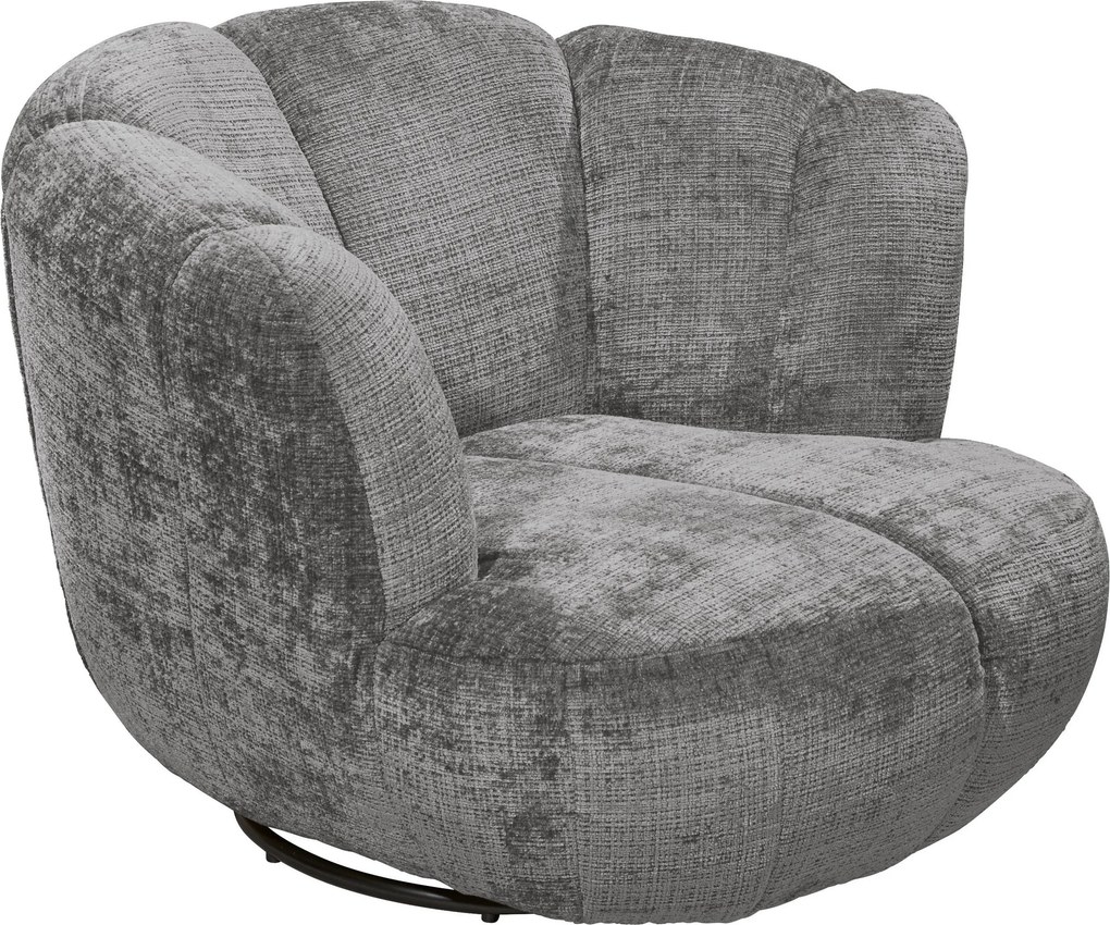 XXXLutz KRESLO, textil, sivá MID.YOU - Online Only obývacie izby - 002220054101
