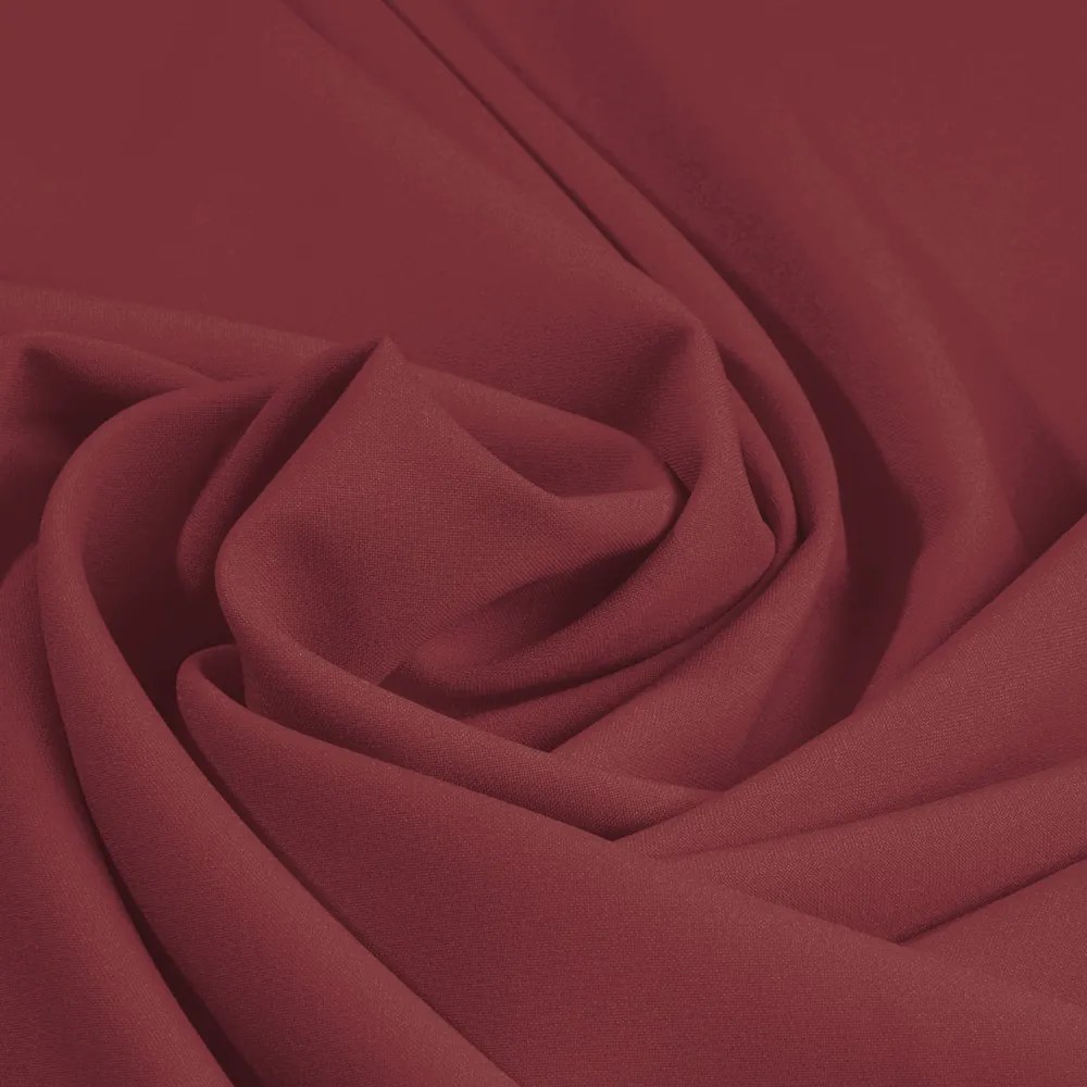 Biante Dekoračný záves Rongo RG-097 Bordó 140x210 cm