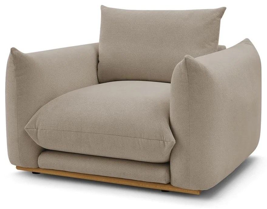 Béžové kreslo Ernest – Bobochic Paris