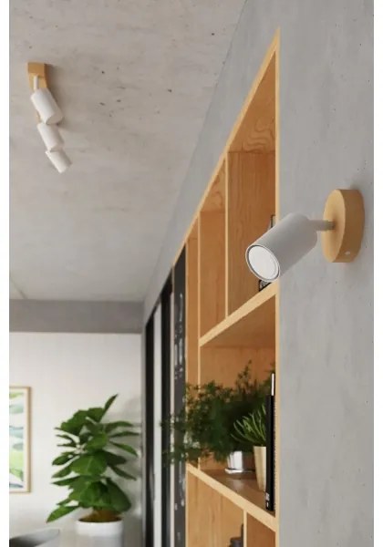 Sollux SL.1285 - Nástenné bodové svietidlo VERDO 1xGU10/10W/230V biela