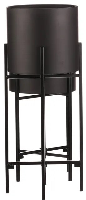 Autronic BONTEC Stojan - kovový, okrúhly, čierny mat, cena za sadu 2 ks Farba: Čierna