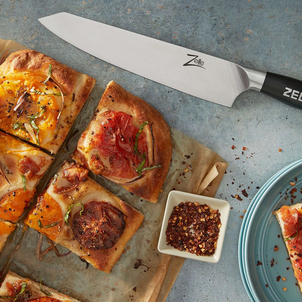 Zelite Infinity by Klarstein Comfort Pro, 9" nôž kiritsuke, 56 HRC, nehrdzavejúca oceľ