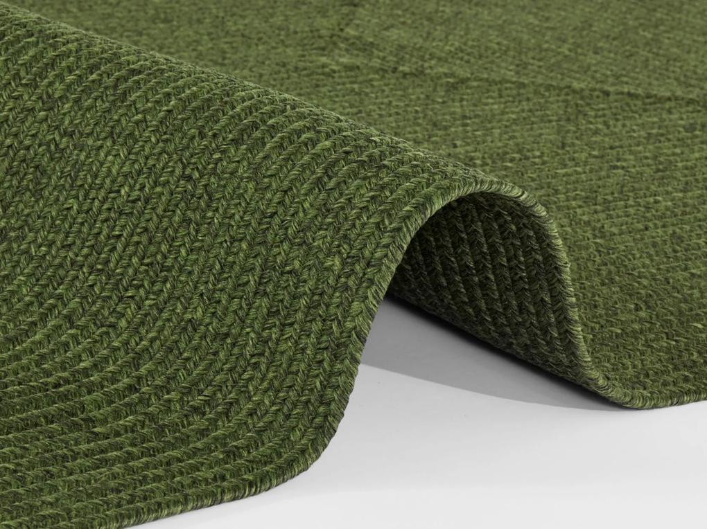 NORTHRUGS - Hanse Home koberce Kusový koberec Braided 105554 Green – na von aj na doma - 160x230 cm