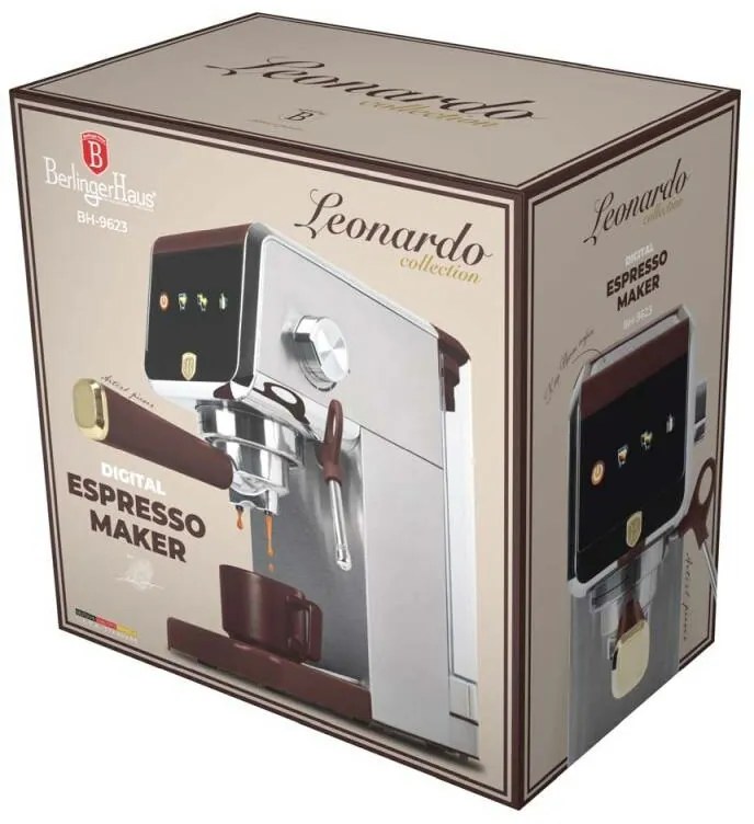 Berlinger Haus Automatická páková kávovar LeonardoCollection