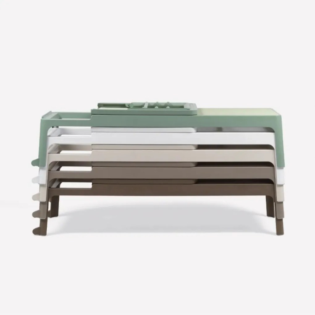 PLANO záhradné lehátko tortora/tortora