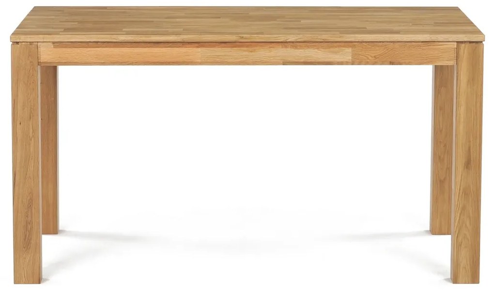 Jedálenský stôl 140 x 80 cm, dub, L