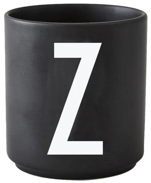 Design Letters Hrnček s písmenom Z, black