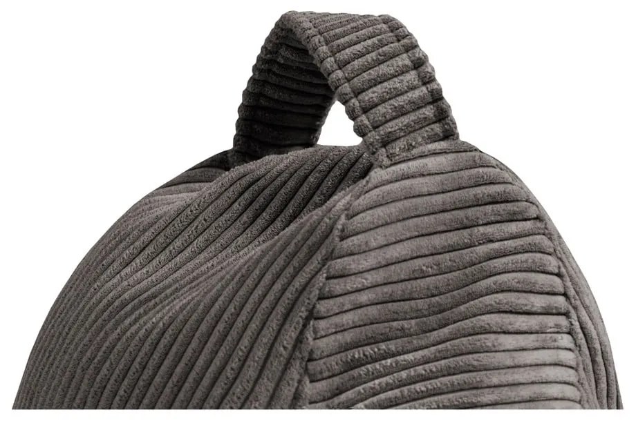 Zelený menčestrový sedací vak Play Amuse – SLOWDOWN