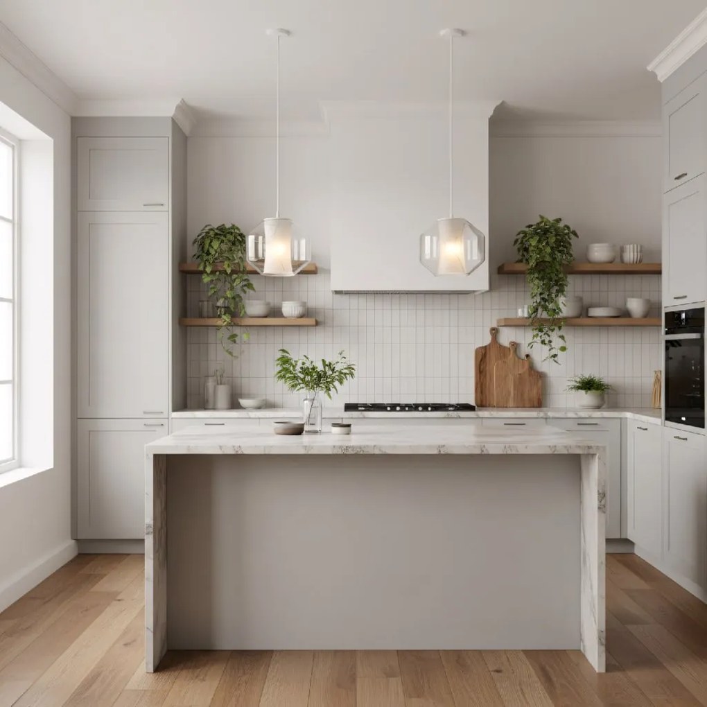 Toolight - závesné svietidlo MARBLE E27 60W APP908-1CP, imitácia mramoru, OSW-06674