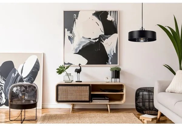 Luster na lanku VEST 1xE27/60W/230V