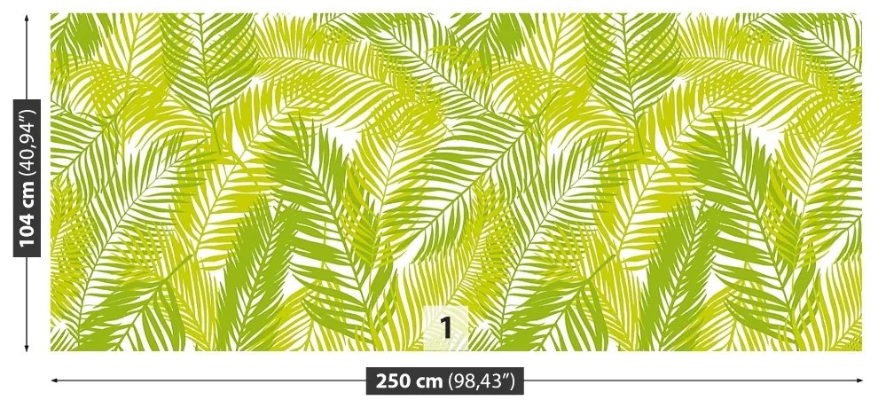 Fototapeta Vliesová Palmové listy 152x104 cm