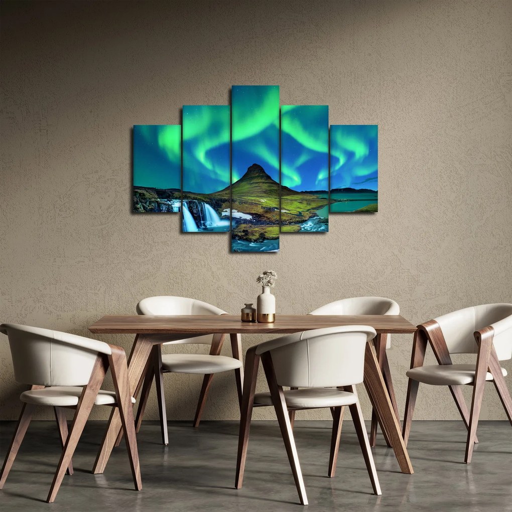 Obraz - Kirkjufell, Island (150x105 cm)