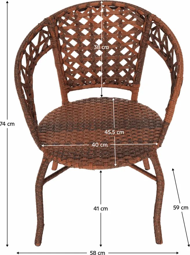 Záhradný set Jombur (pre 2 osoby). Vlastná spoľahlivá doprava až k Vám domov. 1021401