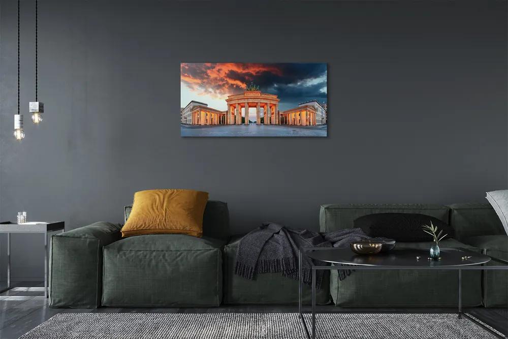 Obraz na plátne Nemecko Brandenburg Gate 140x70 cm