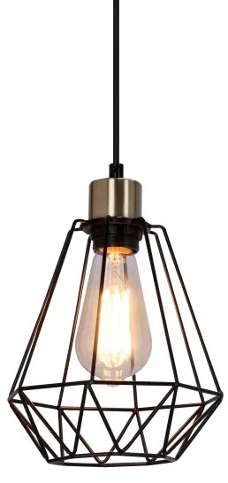 Luster na lanku PRIMO 1xE27/60W/230V pavúk