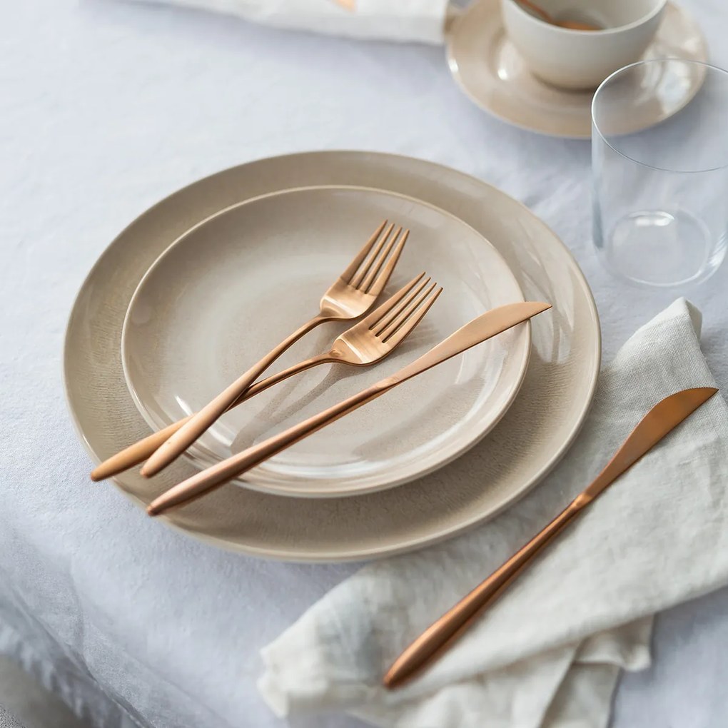Príborový set 16 ks – Vivo PVD Rose Gold matný - 140302