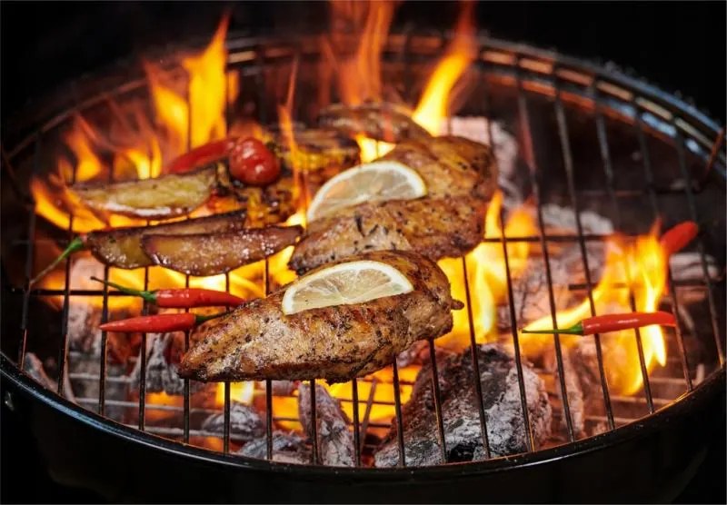 JAKS ZÁHRADNÝ GRIL OKRÚHLY BBQ5276