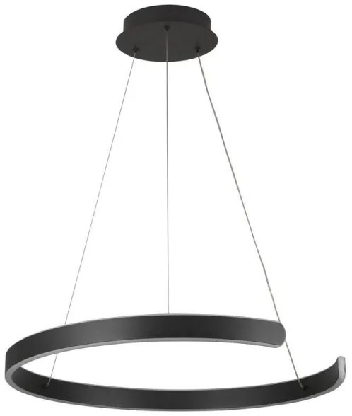 LED Stmievateľný luster na lanku LED/70W/230V 3000-6500K + diaľkové ovládanie