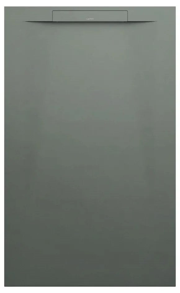 LAUFEN Pro S obdĺžniková sprchová vanička z materiálu Marbond, lineárny odtok na kratšej strane, 1300 x 800 x 32 mm, betónová šedá, H2111820790001