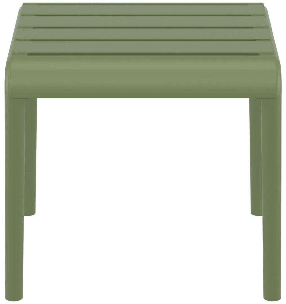 PARIS PRÍRUČNÝ ZÁHRADNÝ STOLÍK olive green