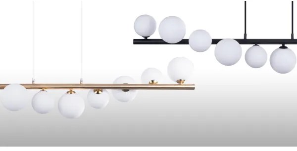 Azzardo AZ4409 - Luster na lanku SYBILLA 7xG9/25W/230V zlatá