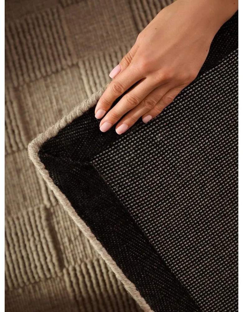 Hnedý ručne tkaný vlnený koberec 160x230 cm Scala – Villeroy&amp;Boch