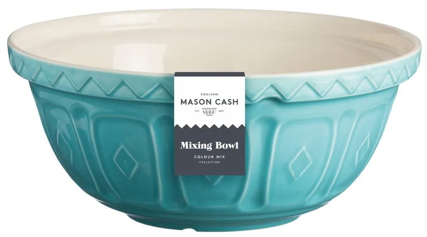 Tyrkysovomodrá kameninová misa Mason Cash Mixing, ⌀ 24 cm
