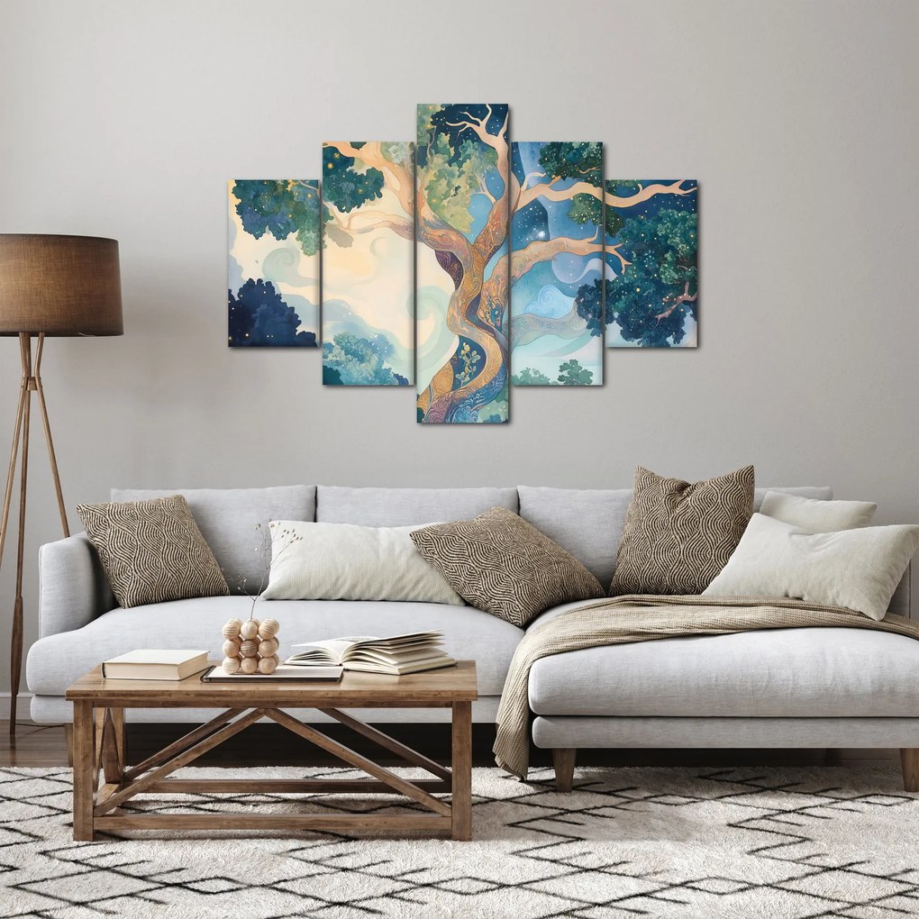 Obraz – Vesmírny strom (150x105 cm)
