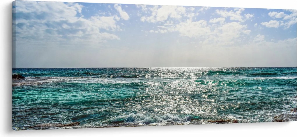 Obraz morskej hladiny (120x50 cm)