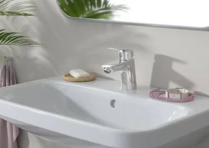 Hansgrohe Logis, páková umývadlová batéria 70 s kovovou odtokovou súpravou s tiahlom, chrómová, HAN-71170000