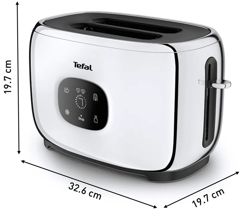 Hriankovač Tefal Majestuo TT883D10 Nerezový