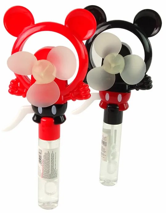 Lean Toys Bublifuk a ventilátor 2v1 – Mickey Mouse