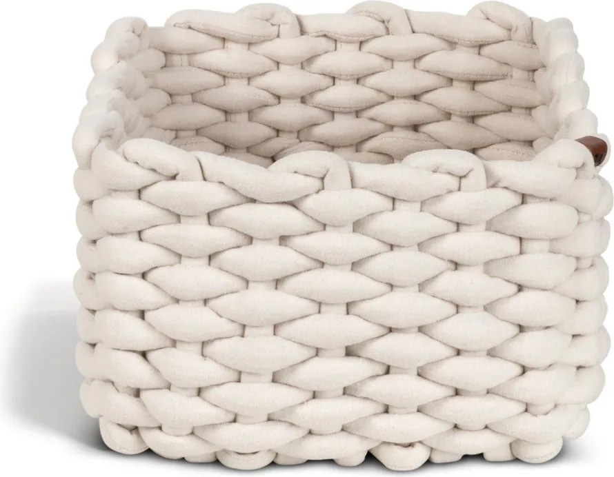 Látkový košík 35x25x14 cm Peach Skin M – Bigso